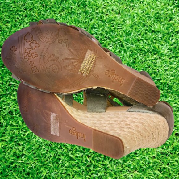 Clarks INDIGO Gladiator Wedge Sandal - Picture 13 of 15